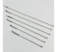 Overhead Stirring Rod, Stainless Steel Overhead Stirring Rod Micro Spoon Scraper Double Head Pack Of 10 12.5-25cm(35cm)