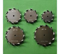 Overhead Stirring Rod, Stainless Steel Saw Tooth Dispersion Disk 30-180mm(180mm)