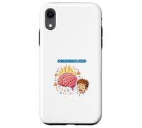 Overheating Mind Mental Burnout Design Case for iPhone XR