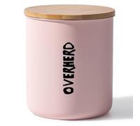 Overherd Storage Tin for Oat Milk Powder - Airtight Kitchen Counter Canister - Metal Storage Container Powder