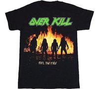 Overkill Feel The Fire Men's T-Shirt T-Shirts & Hemden(Small)