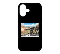 Overkill Is Underrated Helicopter Door Gunner Meme Case for iPhone 17