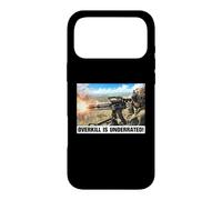Overkill Is Underrated Helicopter Door Gunner Meme Case for iPhone 17 Pro Max
