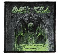 OVERKILL - Patch Aufnäher - White devil armory 10x10cm