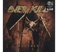 Overkill ReliXIV - Yellow w/ Orange & Black Splatter - Sealed US vinyl LP album record NBR35343 Nuclear Blast Records 2025