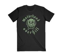 Overkill Song Lyrics T-Shirt Motorhead Black L
