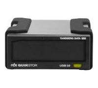 Overland-Tandberg RDX QuikStor 4000GB Black External Hard Drive - External Hard Drives (4000 GB, USB Type-B, 3.0 (3.1 Gen 1), Black)