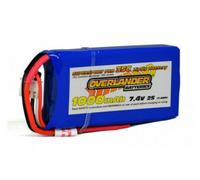 Overlander 1000mAh 7.4V 2S 35C Supersport Pro LiPo Battery JST-BEC 2560
