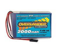 Overlander 2S Digi-Power 2000mAh 7.4v 2S LiPo Receiver Pack Battery - OL-3532