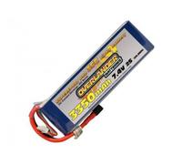 Overlander 3350mAh 7.4V 2S 35C LiPo Battery Deans Connector 2569DEANS