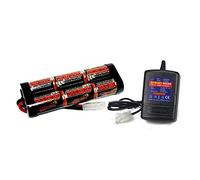 Overlander 7.2v 3300mah Ni-MH Rechargeable Battery Pack and Fast Charger RC Car Tamiya
