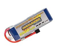 Overlander Batteries 2200mAh 4S 35C Supersport Pro LiPo for RC Models (with Deans connector)