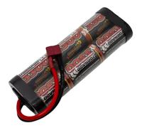 Overlander Batteries 3300mAh 7.2V NiMH RC Car Battery Pack with Deans Plug for Remote Control Cars, Buggies, Monster Trucks and RC models - High Capacity, Low Self-Discharge, Rechargeable Batteries