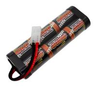 Overlander Batteries 4400mAh 7.2V NiMH RC Car Battery Pack with Tamiya Plug for Remote Control Cars, Buggies, Monster Trucks and RC models - High Capacity, Low Self-Discharge, Rechargeable Batteries