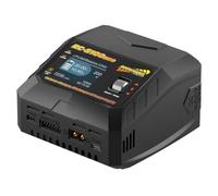 Overlander Batteries RC-S100neo Rechargeable Battery Charger with Deans to XT60 Adapter - 100W, 12A - AC/DC Battery Charger for LiPo Li-Poly Li-Ion LiFe NiCd NiMH Pb & RC Battery