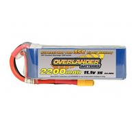 Overlander Sport 11.1V 2200mAh 3S 35C LiPo Battery XT60 Connector 2646