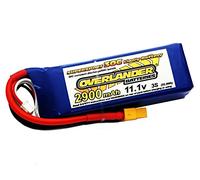 Overlander Supersport 2900mAh 3S 11.1v 30C LiPo Battery with XT60 Connector