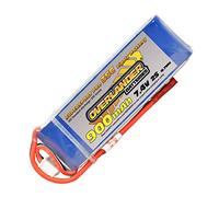 Overlander Supersport Pro 900mAh 2S 7.4v 35C LiPo Battery