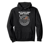 Overlanders 4x4 Offroad No Plan B Only Jump Starts Pullover Hoodie
