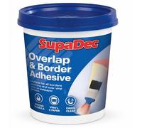 Overlap & Border Adhesive 500g | Ready Mixed Wallpaper Adhesive for Borders & Overlaps | Strong Hold, Easy Apply, Interior Decorating Use