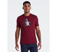 Overlap Pete Graphic T-Shirt In Cabernet