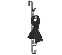 Overlay Blind for Door: Carbon Steel Heavy Duty Over-the-Door Coat Hanger | Multifunctional Clothes Hanger, Space Saving Vertical Design Storage Hook