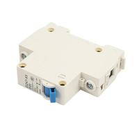 Overload Protection Switch, Easy to Install Modular Structure 1P Miniature Circuit Breaker Nylon PA66 Shell Flame Retardant for Lighting System Pushbutton Switches Automatic switch