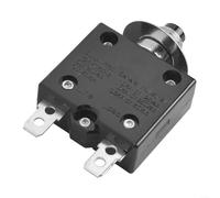 Overload Protector 50Vdc for Motor Use with Manual Reset Supports Voltage Range 125 250V and Current Ratings from 5A to 30A (20A)