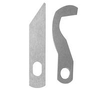 Overlock Knife Set Upper and Lower Replacement Blades XB0563001 X77683001 for Brother 925D 929D 1034D 3034D Sewing Machines