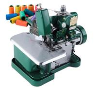 Overlock Sewing Machine, 3-4 Thread Heavy Duty Metal Frame & Adjustable Stitch for Fabrics, Leather, Denim, Includes Accessories Kit