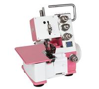 Overlock Sewing Machine 4-Thread Serger with 1200 SPM, Adjustable Stitch, LED Light, Foot Controller, Durable Metal Frame for Sewing Cotton, Silk & Denim Projects