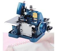 Overlocker Sewing Machine with 3 Stitch Capability and Adjustable Width for Household Sewing Projects