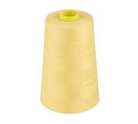 OVERLOCKING THREAD - OVERLOCKER THREAD - POLYESTER THREAD - INDUSTRIAL SEWING THREAD - 4 X 5000 YARD SPOOLS - LARGE COLOUR SELECTION INCLUDING: BLACK WHITE RED BLUE CREAM NAVY PURPLE PINK GREEN GREY BROWN OLIVE SKY GOLD (YELLOW 115)