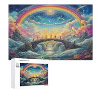 Overlooking The Vast Rivers 1000 Piece Jigsaw Puzzles Adults ChildrenJigsaws After-Work Leisure Brainteasing Puzzle Colleagues Stress Buster 1000 PCS