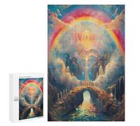 Overlooking The Vast Rivers 1000 Piece Jigsaw Puzzles Adults ChildrenJigsaws Office Break Relaxation Challenging Puzzle Colleagues Home Decor 1000 PCS