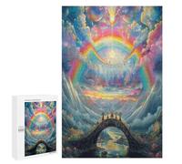 Overlooking The Vast Rivers 1000 Piece Jigsaw Puzzles Suitable All AgesJigsaws Perfect Festival Gift Family Gathering Brainteasing Relaxation Living Room 1000 PCS