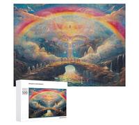 Overlooking The Vast Rivers 500 Piece Jigsaw Puzzles Suitable All AgesJigsaws Perfect Festival Gift Family Gathering Brainteasing Relaxation Living Room 500 PCS