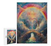 Overlooking The Vast Rivers 500Pc Jigsaw Puzzles Suitable All AgesJigsaws Thoughtful Family Activity Colourful Design Home Decor 500 PCS