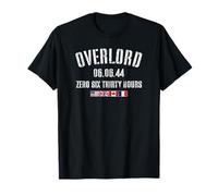 Overlord 06.06.44 Zero Six Thirty Hours Normandy D-Day Aged T-Shirt