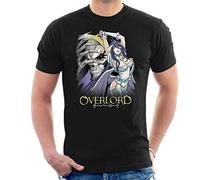 Overlord Ainz Ooal Gown and Albedo Men's T-Shirt Black