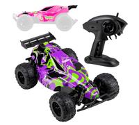 Overmax X-Clash 1:22 RC Car for Kids 8+, 25 km/h High-Speed Remote Control Vehicle, 100m Range, Rear-Wheel Drive, 2 x 600mAh Batteries for 30 Min Playtime, Dual Interchangeable Bodies, Durable Design