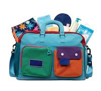 Overnight Bag Shoe Compartment with Shoulder Strap | Color- Travel Duffle Bag for Gym Work Travel Camping Weekender Road Trip Hospital Toiletry Makeup Clothes