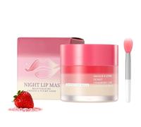 Overnight Lip Sleeping Mask, Moisturizing Lip Mask Overnight for Dry Chapped Peeling Cracked Lips, Day and Night Hydration Nourishment LipBalm for Lips Repair Care Lip Balm Gift Set