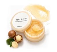 Overnight Lip Sleeping Mask with Apple Shea Butter,Hydrating Lip Mask for Dry Chapped Lips,Moisturizing Lip Balm for Softening Lip Exfoliator & Smoothing Lip Care Treatment,Day & Night Care /0.7 Oz