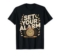 Overnight Oats Alarm Clock Five Am Breakfast Ready Morning T-Shirt