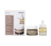 Overnight Renewal Set with Black Pine & Plumping Cream by Korres