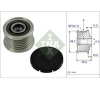 Overrunning Alternator Pulley fits MERCEDES E270 S210, W210 2.7D 99 to 03 Clutch