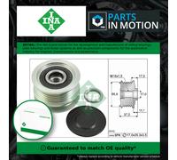 INA Overrunning Alternator Pulley 535011610 - fits Renault Grand Scenic Mk2 1.6 04-09