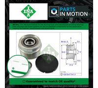 Overrunning Alternator Pulley 535022310 INA Clutch 2C1T10300AA 2C1T10300AB New