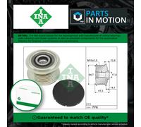 Overrunning Alternator Pulley 535035110 INA Clutch 5801378902 5801591939 Quality